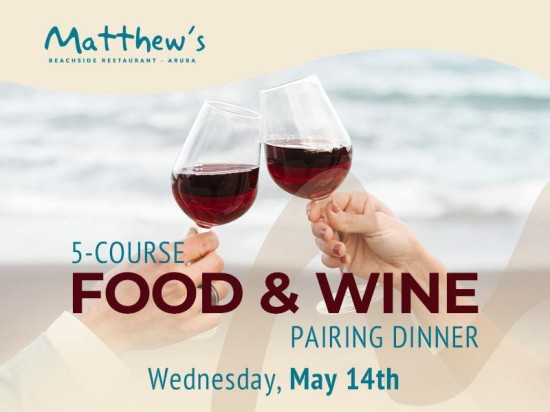 A Flavorful Evening Awaits: Food & Wine Pairing Dinner at Matthew's