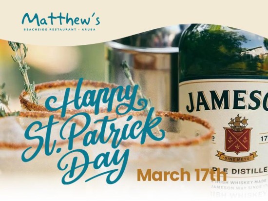 A Toast to Saint Patrick’s Day at Matthew’s