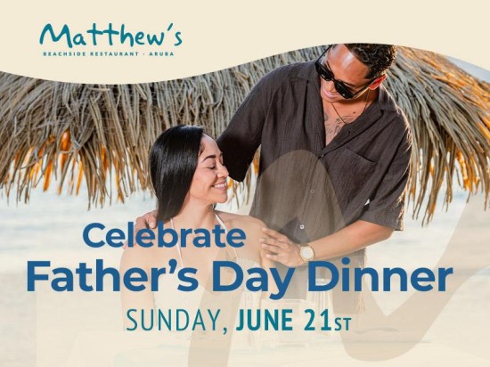 Father's Day Beachside Dinner at Matthew's