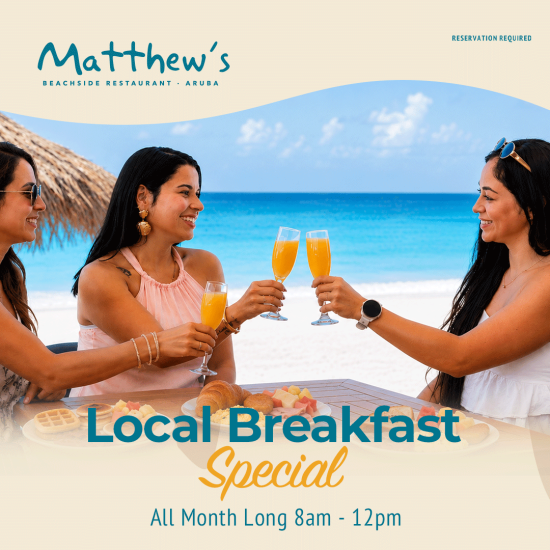 Local Breakfast Special at Matthew's Beachside Restaurant